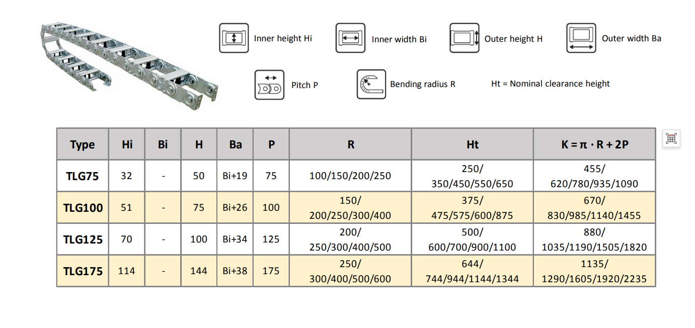 TLG-A Steel Tow Chain